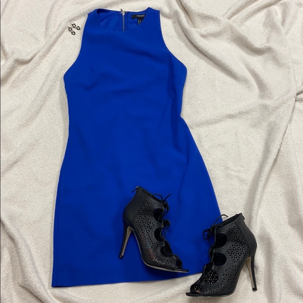 Blue dress Forever21